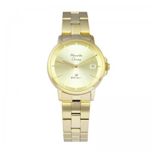 Alexandre Christie AC 1032 Full Gold Steel LDBGPIV